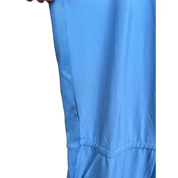 Athleta Brooklyn Jumpsuit Light blue athletic jumpsuit 14-NWT - Picture 5 of 11